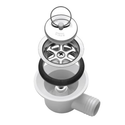 Product image of the product “Ablaufarmatur gewinkelt, Ablauf ø 20 mm ”